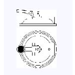 BESSEY Vacuum adaptor PS55, d=120 mm, 3005774