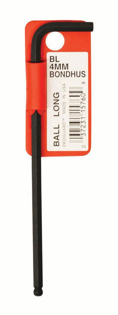 BONDHUS BL3.0XL BallEnd Hex Key 3mm 16056